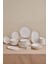 6 kişilik şık bone china yemek takımı, altın detaylar, 29 parça, modern tasarım 1