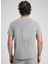 Yuvarlak Yaka Gri Erkek T-Shirt 252 Lcm 242008 Naul Gri 4