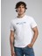 Yuvarlak Yaka Beyaz Erkek T-Shirt 252 Lcm 242039 Ember Beyaz 2