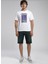 Yuvarlak Yaka Beyaz Erkek T-Shirt 252 Lcm 242052 Enrıc Beyaz 1