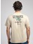 Yuvarlak Yaka Bej Erkek T-Shirt 252 Lcm 242058 Marcıa Bej 4