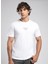 Yuvarlak Yaka Beyaz Erkek T-Shirt 252 Lcm 242021 Paola Beyaz 2