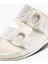 Beyaz Kadın Terlik CJ2816 4