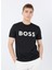 Bisiklet Yaka Siyah Erkek T-Shirt Thinking 1