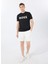 Bisiklet Yaka Siyah Erkek T-Shirt Thinking 2