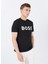 Bisiklet Yaka Siyah Erkek T-Shirt Thinking 3