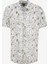 Standart Yeşil Desenli Erkek Gömlek M5GH75WD4Z2P8GS Ss Eco Rayon Oıl 3