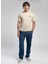 Lastikli Bel Straight Erkek Denim Pantolon 252 Lcm 121067 Loose Myles Mıd Blue 1