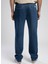 Lastikli Bel Straight Erkek Denim Pantolon 252 Lcm 121067 Loose Myles Mıd Blue 4