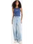 Slim Fit Dar Kesim Baskılı Halter Yaka Fitilli Kaşkorse Atlet F6239AX25HS 2
