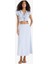 A Kesim Çizgili Normal Bel Poplin Maxi Etek F7069AX25SM 4