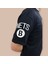Erkek Oversize Nets Baskılı Pamuklu T-Shirt 3