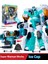 Mini Gizli Servis Süper Troopers King Power 7 Devriye Troopers Oyuncak Polis Arabası Mecha Dönüşüm Robotu (Yurt Dışından) 1