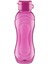 Şeffaf Renkli Spor Matara 750 ml Pembe Plastik Su Şişesi 1