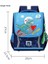 Sevimli Dinozor Çocuklar Ilkokul Backpack Sac A Dos Pack Boys Çocuklar Için Çocuklar Çantaları Mochıla Mochıla Hombrecolor: Büyük Göl Mavisi (Yurt Dışından) 1