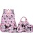 4pcs Kuromi Sırt Çantası, Kalem Kılıfı, Omuz Çantası, Cüzdan Seti, Hello Kitty Sanrio Okul Çantası, Melody Rahat Açık Gündüz Rengi: Kuromi-B (Yurt Dışından) 1