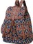 Yeni Stil Sırt Çantası Retro Desen Tuval Dişi Çanta Moda Seyahati Çizme Backpack Çok Işlevli Öğrenci Okul Çantası Renk: Kahverengi (Yurt Dışından) 1