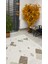 Geometrik Desenli Modern Bozkahve Ekru Halı 260*220 3