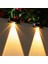 2 Adet Güneş Enerjili Duvar Lambası Güneş Işığı Bahçe Çit Lambası LED Su Geçirmez Güneş Enerjili Merdiven Lambası Yukarı ve Aşağı Avlu Sokak Duvar Lambası (Yurt Dışından) 3