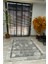 Modern Desenli Gri Halı 160*220 4