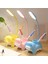 3 Modlu LED Şarj Edilebilir Masa Lambası Telefon Kalemlik Sevimli Lamba USB Şarj Yatak Odası Başucu Lambası Lampu Belajar Pembe (Yurt Dışından) 4