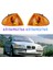 1 Çift Ön Köşe Lambası Sinyal Lambası Amber Işıkları Bmw 3 Serisi E46 Sedan 1998-2001 63136902766 63136902765 (Yurt Dışından) 2