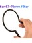 2 Adet Filtre Anahtarı Kauçuk Çelik Kamera Lens Filtresi Çok Işlevli Pratik Anahtar Seti 67-72MM Filtre Için (Yurt Dışından) 2