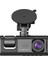 3 Kanal Araba Dvr Kamera, 1080P Araç Kamerası Ir Gece Görüşlü 3 Yollu Araç Kamerası, Döngü Kayıt, Park Monitörü (Yurt Dışından) 1