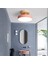 Yeşil Tavan Aydınlatmaları Modern LED Iskandinav Ahşap Aydınlatma Armatürü Iç Mekan Aydınlatması Mutfak Oturma Odası Yatak Odası Banyo (Yurt Dışından) 5