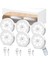 LED Uzaktan Kumandalı Üç Renkli Dolap Işığı, Hareket Sensörlü Şarj Edilebilir Işık, Tezgah Altı Işık (6'lı Paket) (Yurt Dışından) 3