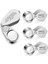 4pcs Işıklı Kuyumcular Büyüteç Büyüteç, 10X 20X 30X 40X Tam Metal Büyüteç, Cep Katlanabilir Takı Döngü (Yurt Dışından) 1