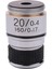 185 Mikroskop Objektifi 20X Akromatik Objektif Biyolojik Mikroskop Parçaları Aksesuarları (Yurt Dışından) 1