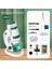 Çocuk Bilim Mikroskobu Seti 60-180X Eğitici Mini Cep El Tipi Akıllı Telefon Mikroskobu LED Işıklı Beyaz+Yeşil (Yurt Dışından) 2