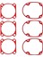 877325 ve 877334 Hitachi Çerçeveleme Çivi Çakma Makinesi NR83A2 NR83A3 (6 Paket) Için Satış Sonrası Conta (Yurt Dışından) 4