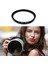 Uv Filtre 58MM Lens Koruması Kamera Filtresi Eos 500D 1000D, Siyah (Yurt Dışından) 2