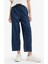 Pull On Carrot Fit Yüksek Bel Crop Fit Yumuşak Jean Pantolon E0956AX25SM 1