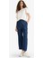 Pull On Carrot Fit Yüksek Bel Crop Fit Yumuşak Jean Pantolon E0956AX25SM 4