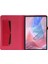 Lenovo Tab 10.1 (2025) TB-311XU/TAB TB311FU Deri Kılıf Kart Tutucu Kumaş Doku Tablet Standı Kapağı-Kırmızı (Yurt Dışından) 4