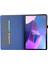 Lenovo Tab P11 Pro Gen 2 Kumaş Doku Pu Deri Tablet Kılıfı Katlanabilir Stand Kart Tutucu Koruyucu Kapak-Mavi (Yurt Dışından) 4