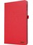 Honor Pad 9 Deri Kılıf Kumaş Doku Tablet Kılıfı Standı Kart Tutucu Ile-Kırmızı (Yurt Dışından) 5