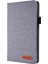 Kumaş Dokulu Kart Yuvaları Standı Deri Koruyucu Kılıf Lenovo Tab M7 (2. Nesil) TB-7305F/(3. Nesil)-Gri (Yurt Dışından) 4