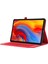 Lenovo Tab M11/XIAOXIN Pad 11 2024 Kılıf Pu Deri Kart Tutucu Tablet Standı Kapağı-Kırmızı (Yurt Dışından) 3