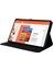 Lenovo Tab M10 Plus Deri Kılıf Çizilmeye Dayanıklı Flip Tablet Kılıfı Standlı Kart Yuvaları-Siyah (Yurt Dışından) 5
