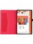 Lenovo Tab M10 Plus Deri Kılıf Çizilmeye Dayanıklı Flip Tablet Kılıfı Standlı Kart Yuvaları-Kırmızı (Yurt Dışından) 2