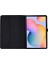 Kumaş Doku Kart Yuvaları Standı Deri Koruyucu Kabuk Samsung Galaxy Tab S6 Lite (2020)/(2022)/(2024)-SIYAH (Yurt Dışından) 2