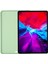 iPad Pro 11 Inç (2022)/(2020)/(2018)-YEŞIL Için Düz Renk Sıvı Silikon Tablet Kılıfı (Yurt Dışından) 5