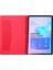 Kumaş Dokulu Kart Yuvaları Stand Deri Kılıf Samsung Galaxy Tab S6 SM-T860/T865-KIRMIZI (Yurt Dışından) 4
