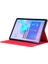 Kumaş Dokulu Kart Yuvaları Stand Deri Kılıf Samsung Galaxy Tab S6 SM-T860/T865-KIRMIZI (Yurt Dışından) 5