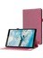 Lenovo Tab M10 Plus (3. Nesil) Tablet Kılıfı Kumaş Dokulu Kart Tutucu Deri Kapak-Pembe (Yurt Dışından) 1