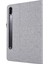 Kumaş Dokulu Kart Yuvaları Stand Deri Koruyucu Kılıf Samsung Galaxy Tab S7 T870/S8-GRI (Yurt Dışından) 3